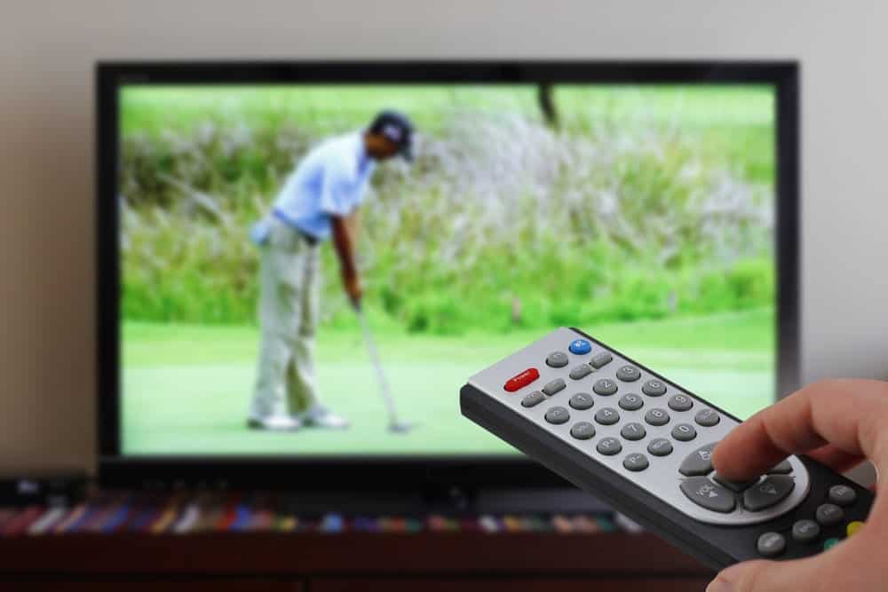 Golf i tv